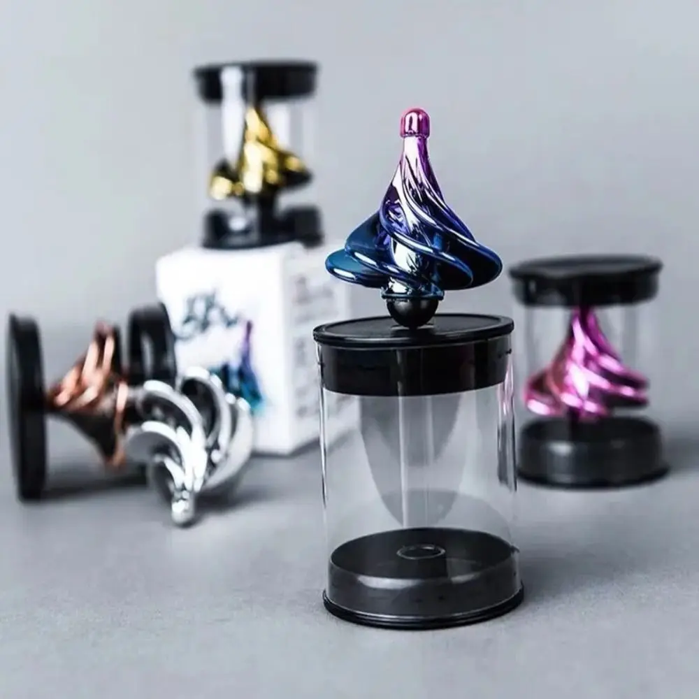 Moulin à vent Fidget Spinner jouets soufflage Air aérodynamique vent rotatif toupie éducatif coloré vent Gyroscope adulte