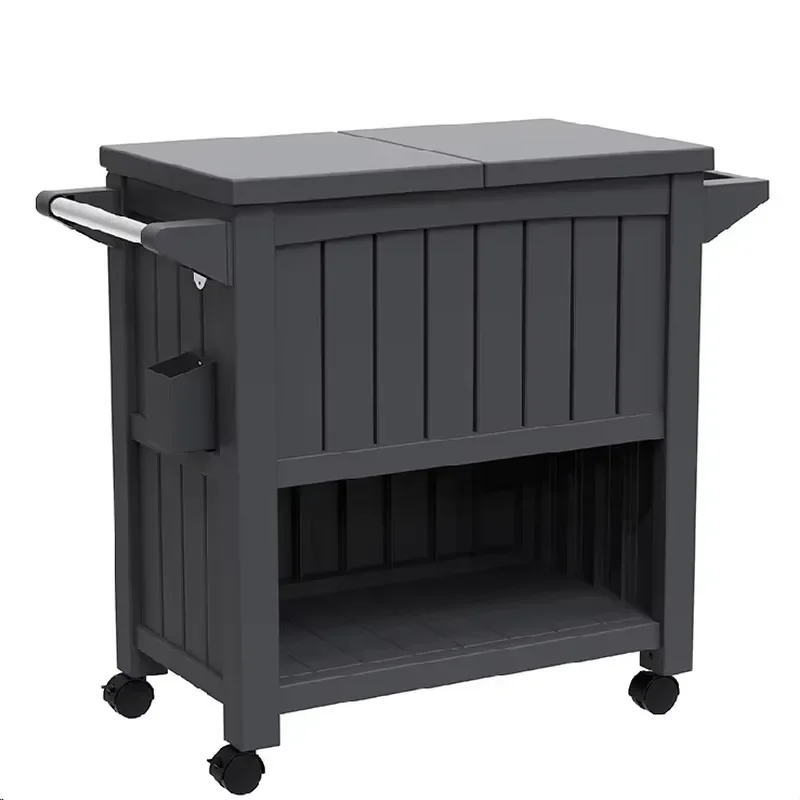 for Outdoor Entertainment Polypropylene Serving Cart Hotel Bar Service Cart