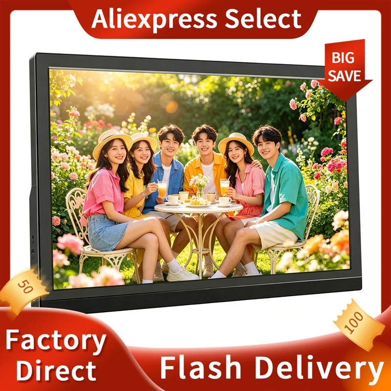NEW Portable Monitor 15.6Inch Portable Monitor Extend Monitor, Mobile IPS Screen with Type C HDMI for Laptop/PC/Xbox/PS4