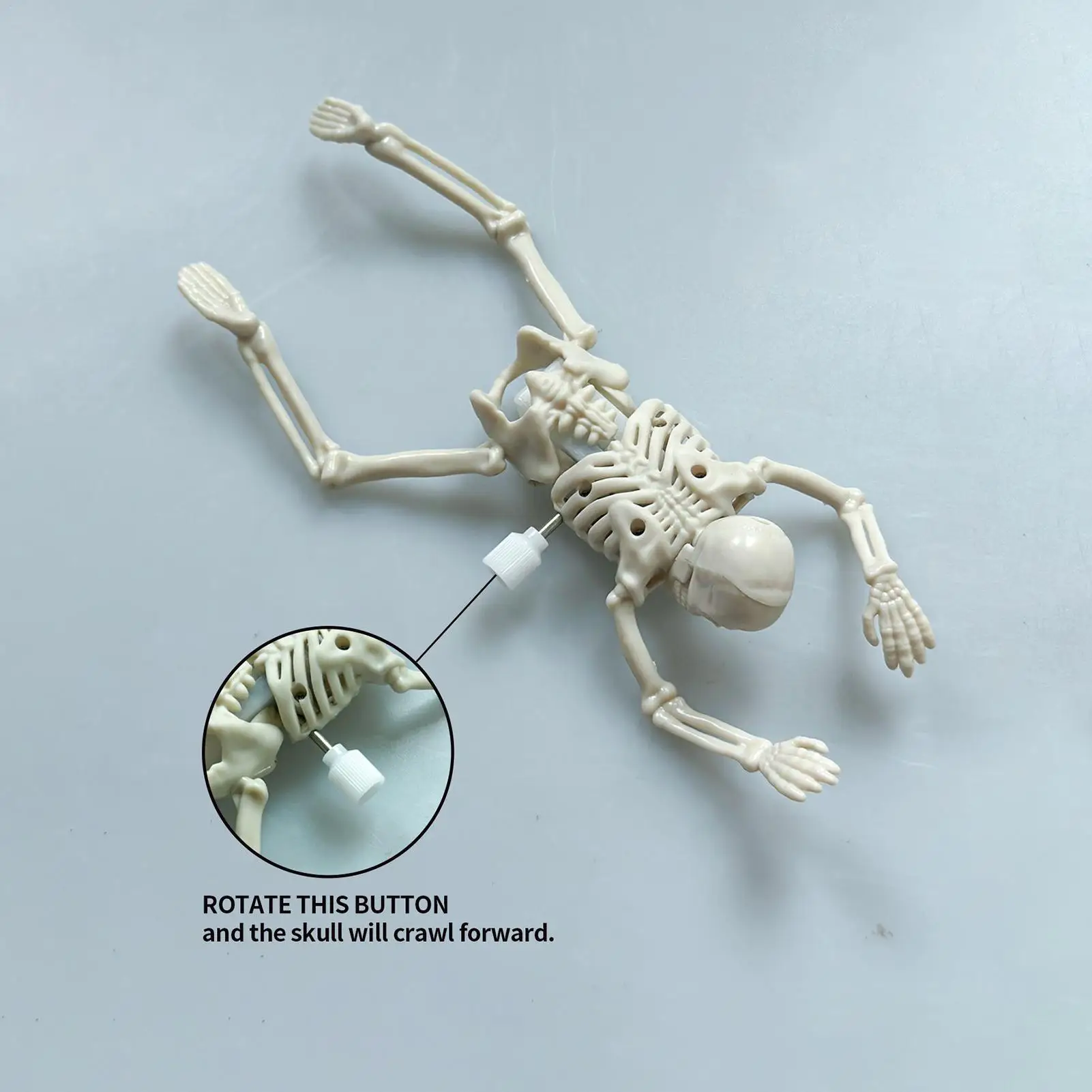 Halloween esqueleto brinquedo horror halloween esqueleto acabar brinquedos estatuetas assustadoras decorações para casa para colecionadores prateleira do armário