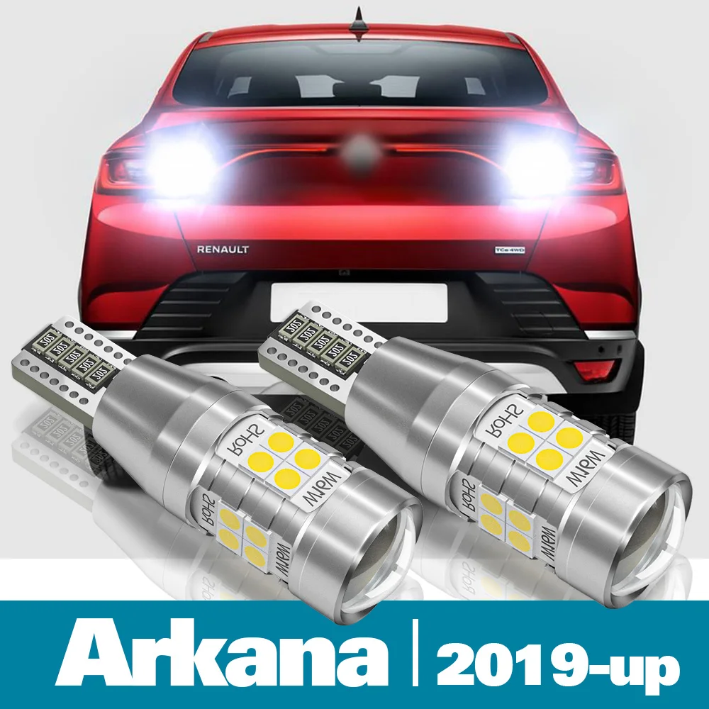 

2pcs LED Reverse Light For Renault Arkana Accessories 2019 2020 2021 Backup Back up Lamp