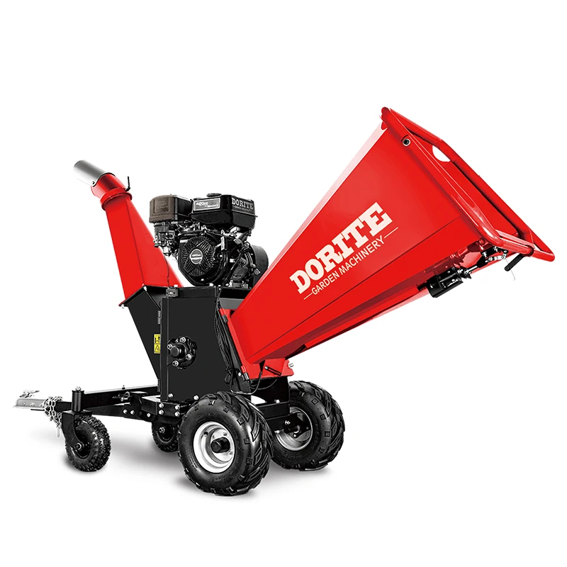 CE Approved 15H P Power 6 Inch Chipping Capacity Wood Chipper Machine