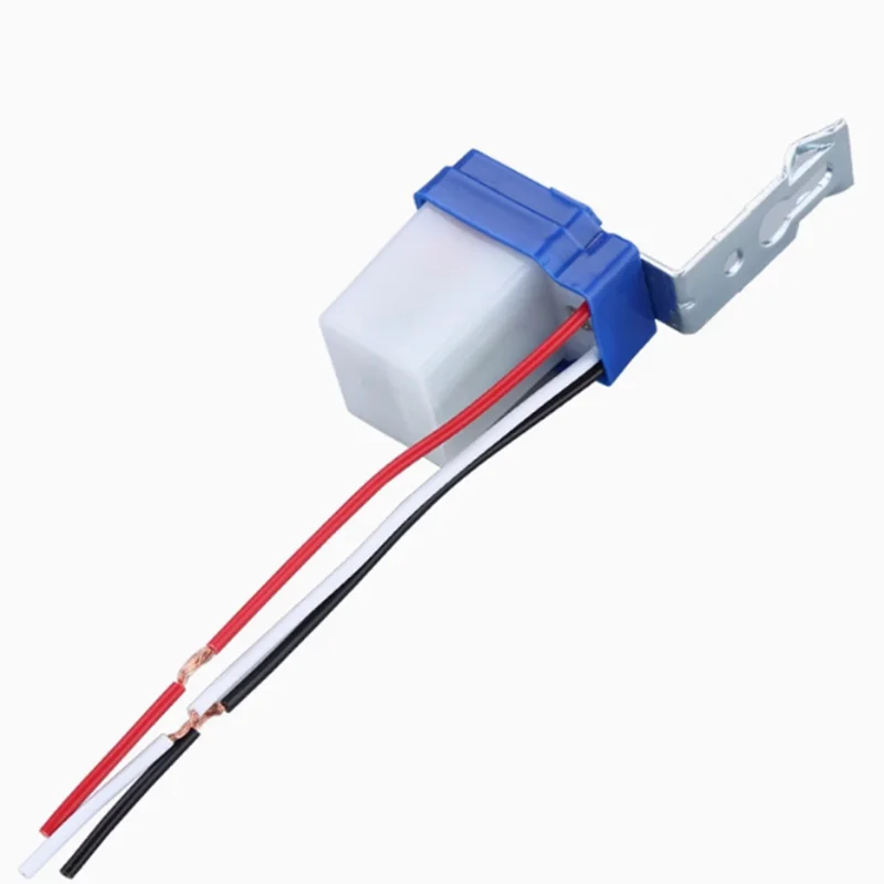 1pcs Rain-proof automatic street light sensor switch AS-10 light control switch 220V automatic photosensitive controller