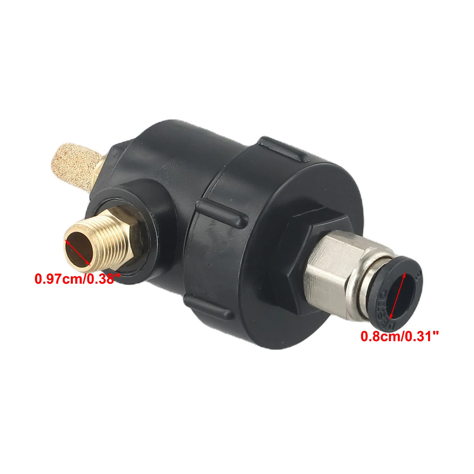 1pc G1/8 Tire Changer Quick Relief Valve Bead Breaker Release Dump Valve Plastic Universal Compatible With 8mm Tube Tire Changer