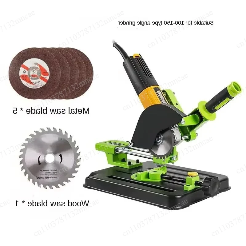Grinder Installation Bracket Angle Grinder Fixed Bracket Pull Rod Polishing Conversion Cutting Workbench