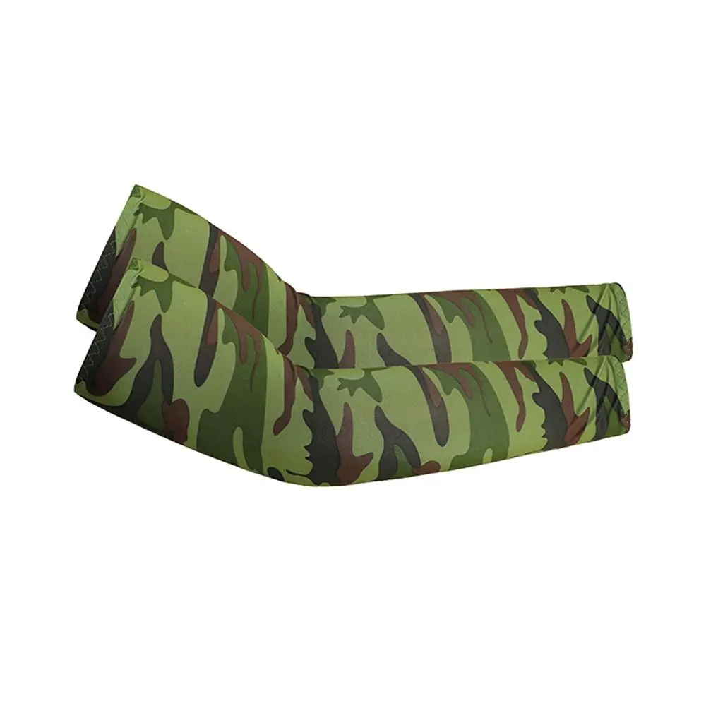 

Cooling Outdoor Cycling Sleeve Sunscreen Breathable Fishing Cycling Sleeves Soft Camouflage Sports Arm Sleeves Fishing