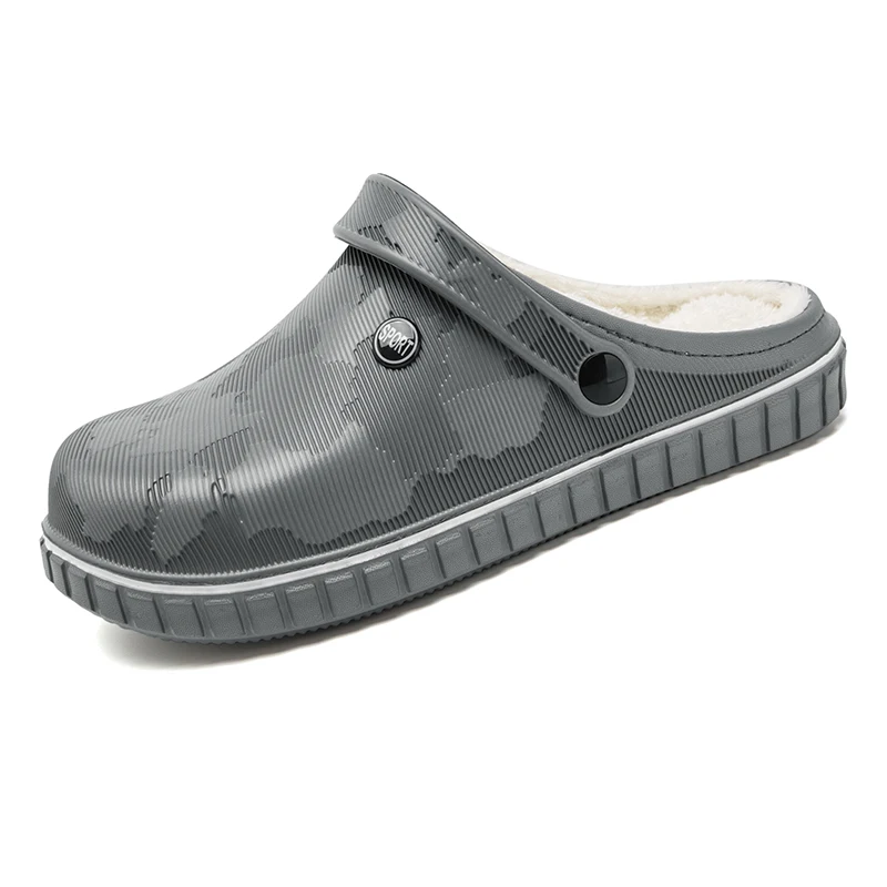 Wear Resistant Cotton Slippers Fluffy Warm Surface Skin Friendly Lining Anti Slip House Footwear for Indoor Household
