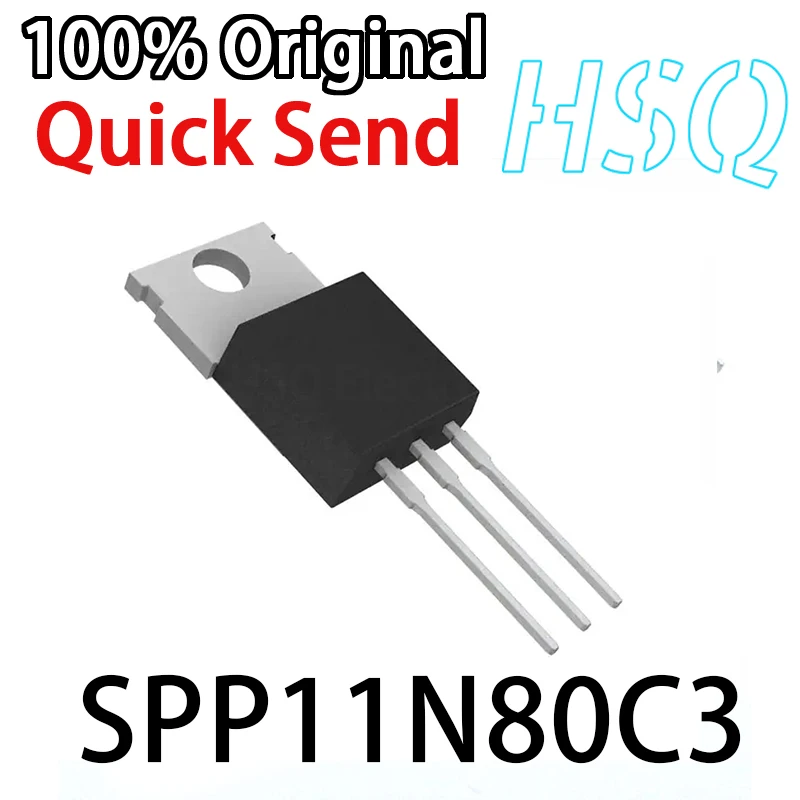 

10PCS SPP11N80C3 11N80C3 FET N-channel MOS Tube 11A 800V New Original