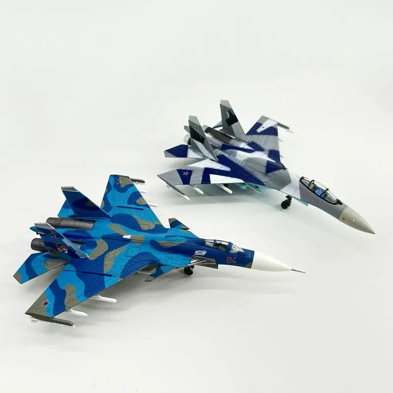 

1: 100 Russian Su-33 Fighter Jet Simulation Alloy Model Military Enthusiast Collectible Home Decoration Ornament Birthday Gift