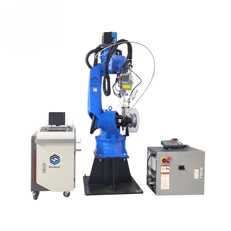 

Robotic Welding Machine Automatic CNC Fiber Welding Robot Six-axis robotic 6 Axis Fiber Metal Welding Machine