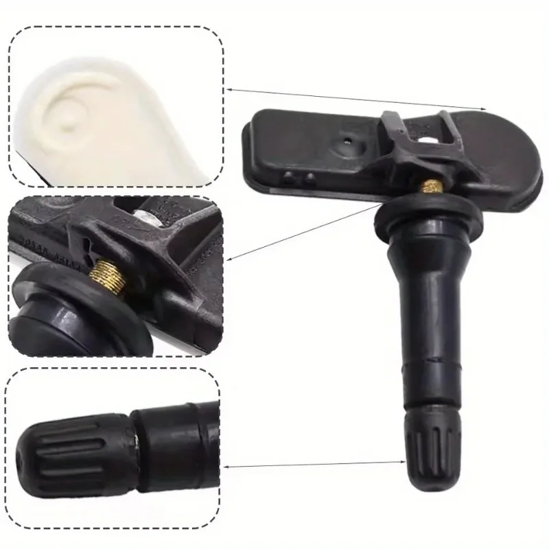 4 pièces 28103-FJ003 28103FJ003 433MHZ capteurs de pression des pneus TPMS pour Subaru Impreza Forester Justy Legacy 28103-FJ001 28103FJ002