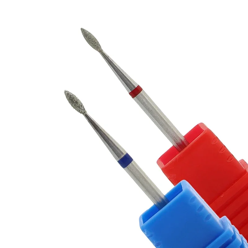 יהלום דק מקדחה חתיכות להבה צורה של להבה טחנות רוסית cuticle לנקות מניקור חשמלי תרגילים מסמרים