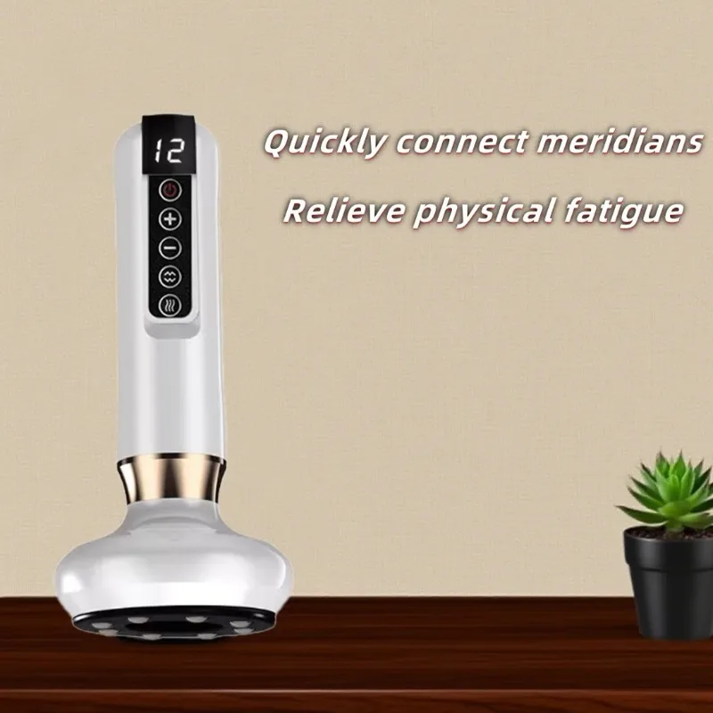 

Steel Ball Electric Cupping and Scraping Instrument Detoxification Tool Meridian Dredging Instrument Intelligent Waist Massager