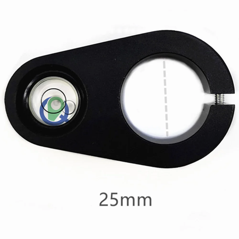 Metal Bubble 25mm Vial With Holder Fit 25mm Diameter GPS Pole Level Bubble Surveying Pole