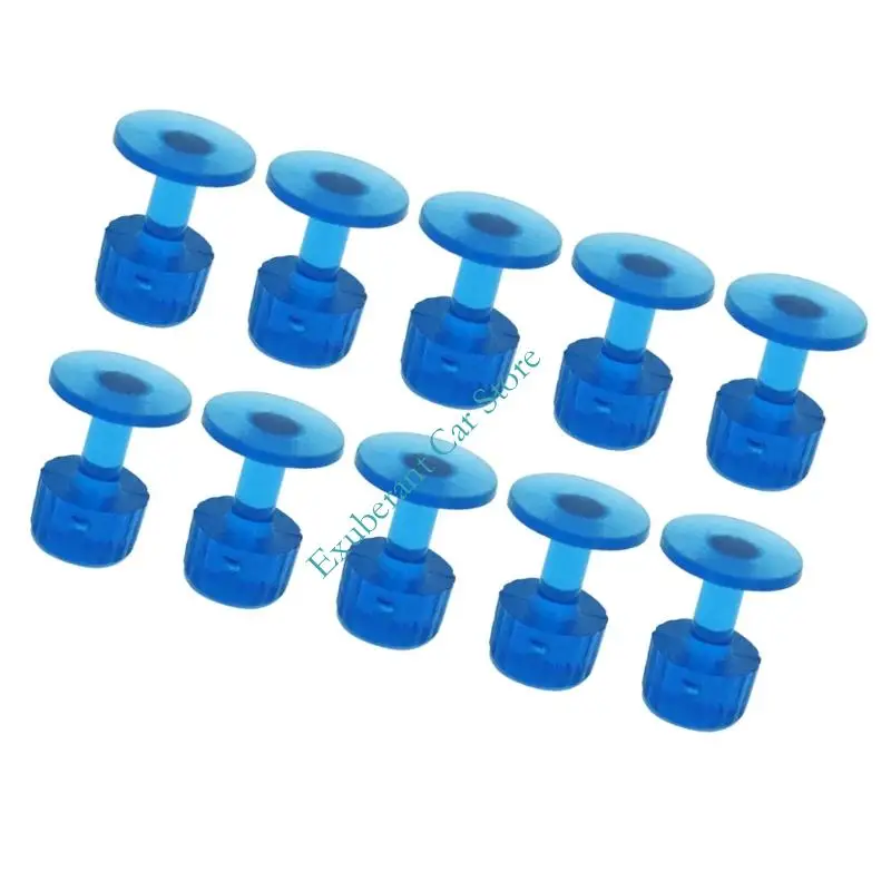 H3CE 10Pcs Dents Pullers Auto Dents Pullers Removal Tool Paint Dents Repair Glues Pad