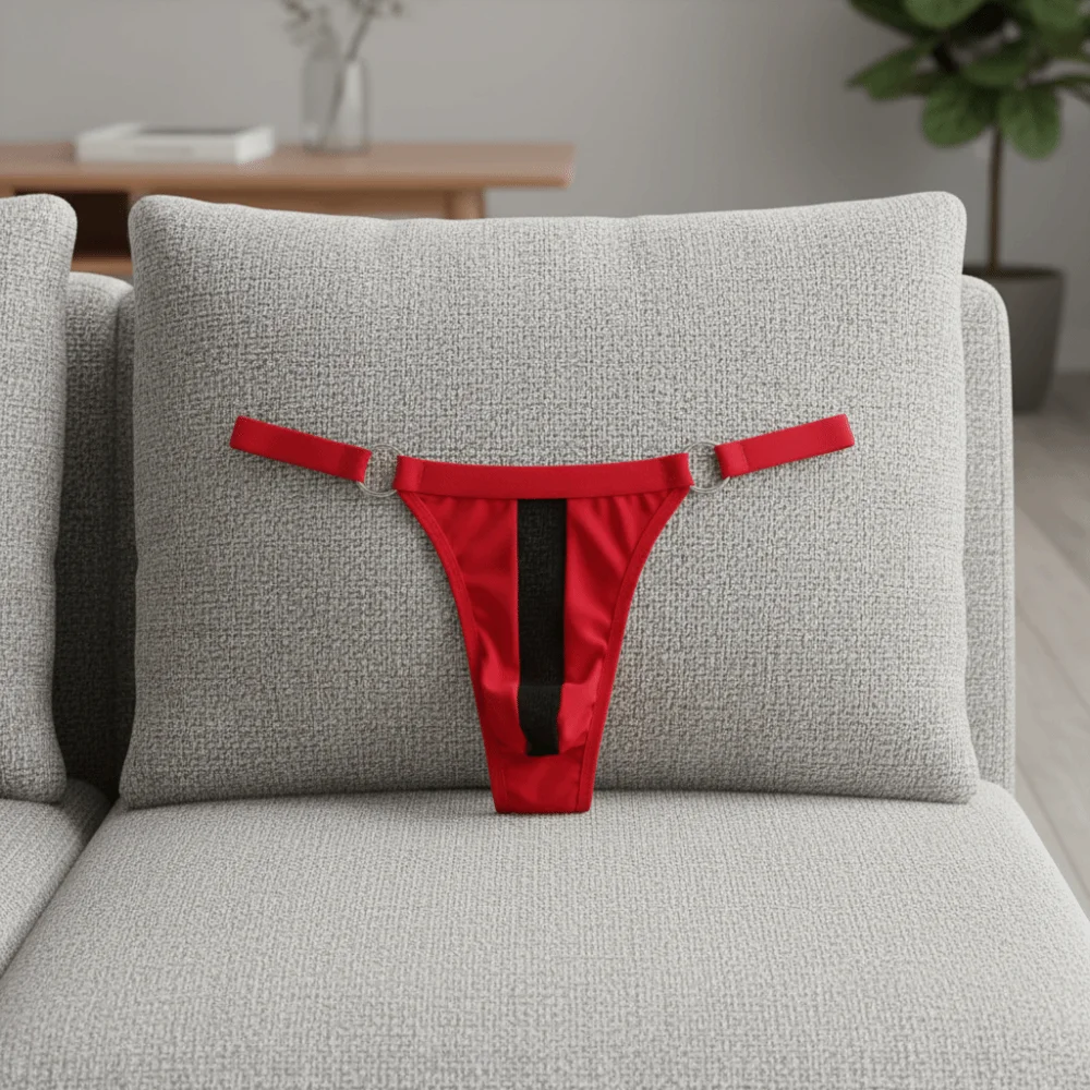 Breathable Transparent Men's Thin Thong Hollow Out Low Waist T-back Briefs Thin Strip Male Lingerie Men Underwear Male