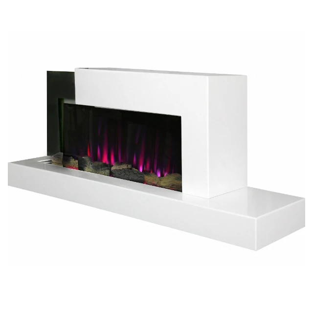 

Modern Custom Indoor 9 Color LED Electric Fireplace Decorative Stove with Timer Remote Control Overheat Protection