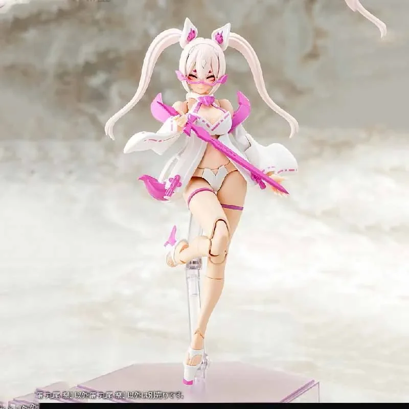 KOTOBUKIYA الأصلي MEGAMI DEVICE ASRA TAMAMONOMAE UTAGE ASRA تسعة ذيل MATSURI أنيمي عمل الشكل التجمع نموذج اللعب