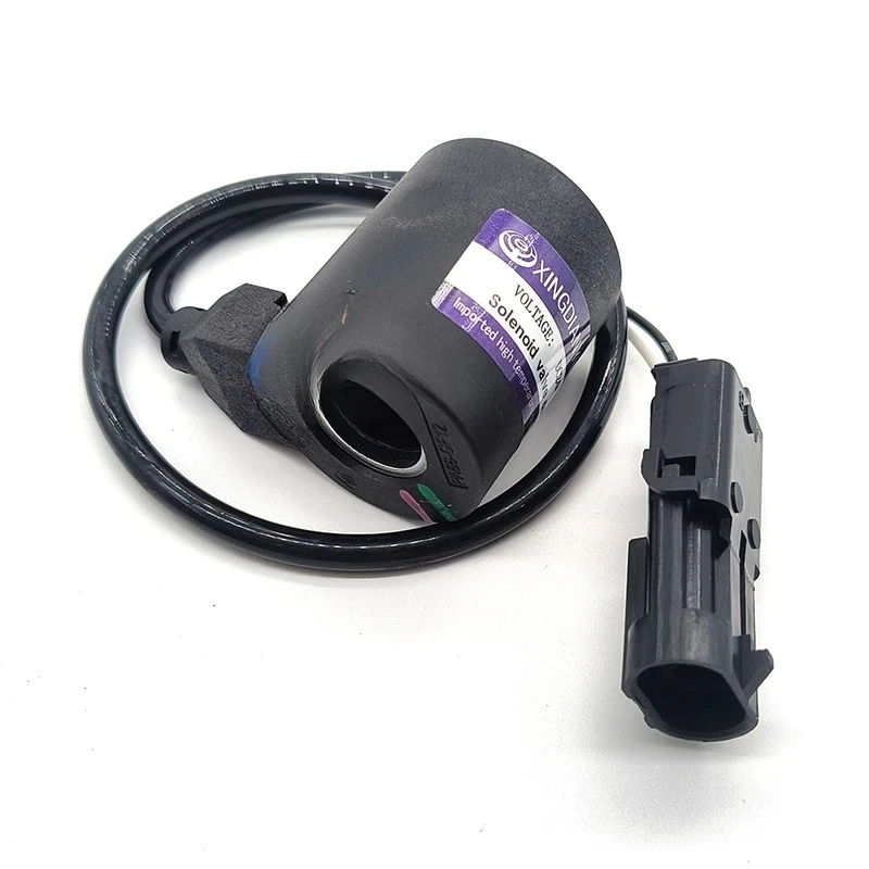 

Hot saleExcavator Parts Suitable forSany SY55 60-9-10 Oil Source Control Pilot Solenoid Valve Coil Spool