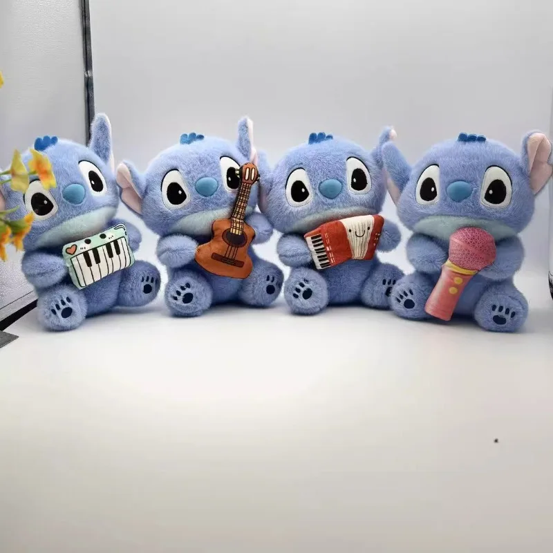 Kawaii المفاتيح غرزة المفاتيح اكسسوارات ليلو و غرزة أفخم كيرينغ دمية بلوشي لعبة ظهره قلادة حقيبة سيارة حلقة رئيسية فتاة