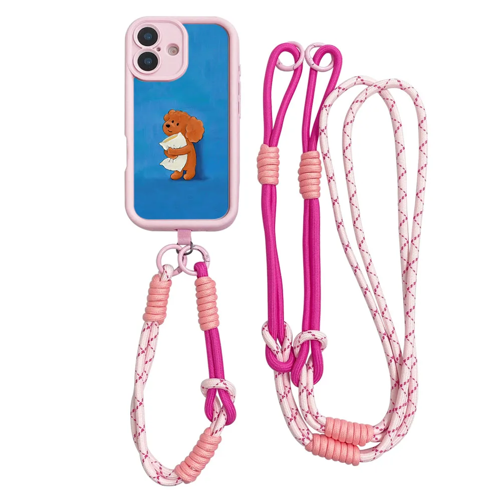 Ypm5Funny Dog Crossbody LanyardPhoneCase لسامسونج A56 55 36 26 16 06 15 35 25 54 34 24 73 71 51 31 72 52 32 14 13 12 17 07 #2