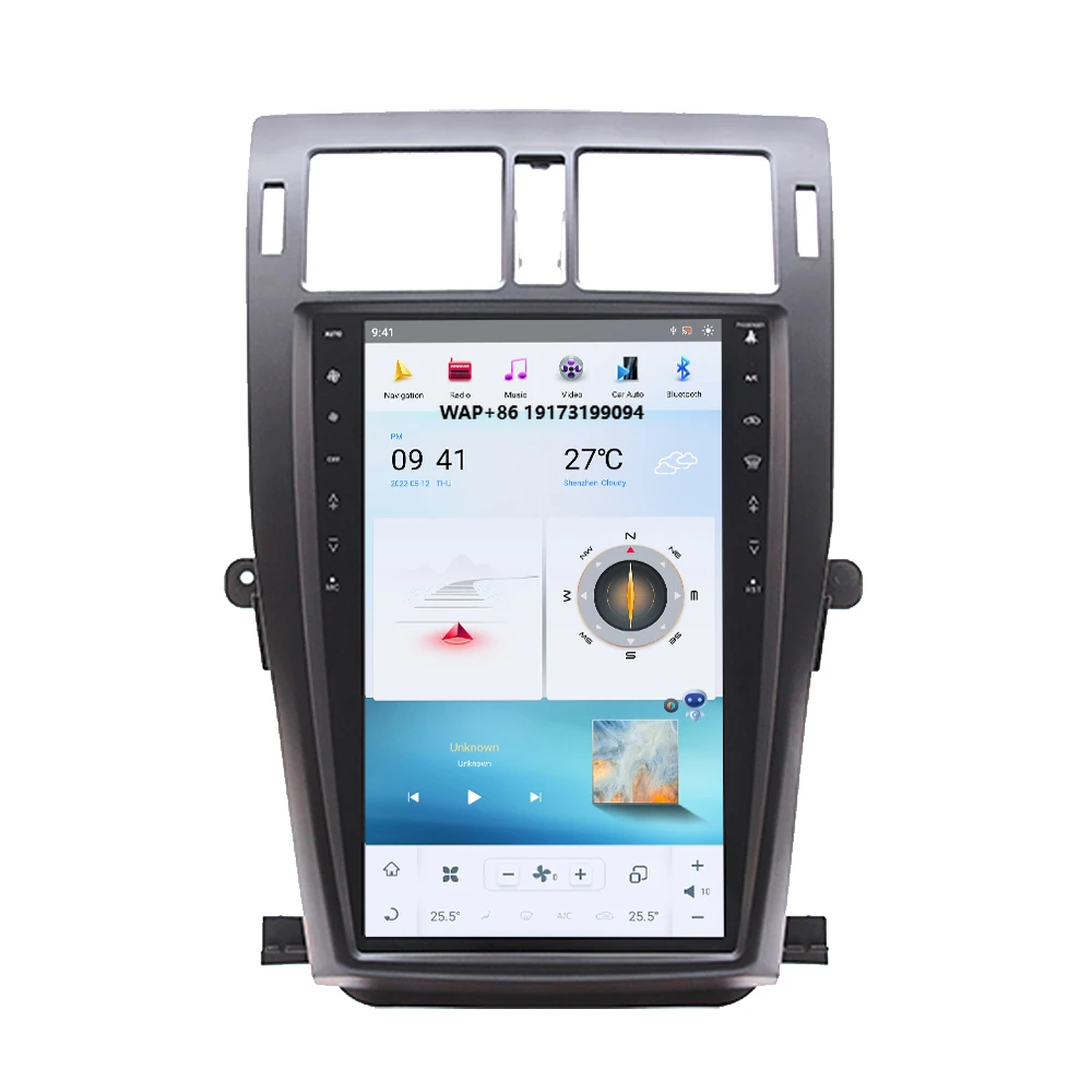 

13.6'' for Crown 2010-2014 Car Android 13 Navigation Qualcomm Snapdragon Carplay Auto Multimedia Radio Player Head Unit