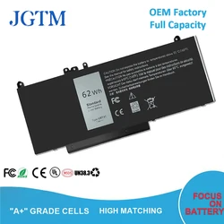 JGTM 8150mah 6MT4T Factory Laptop Battery 62wh Battery For Dell Latitude E5470 E5570 Precision 3510 0HK6DV 079VRK TXF9M 0TXF9M