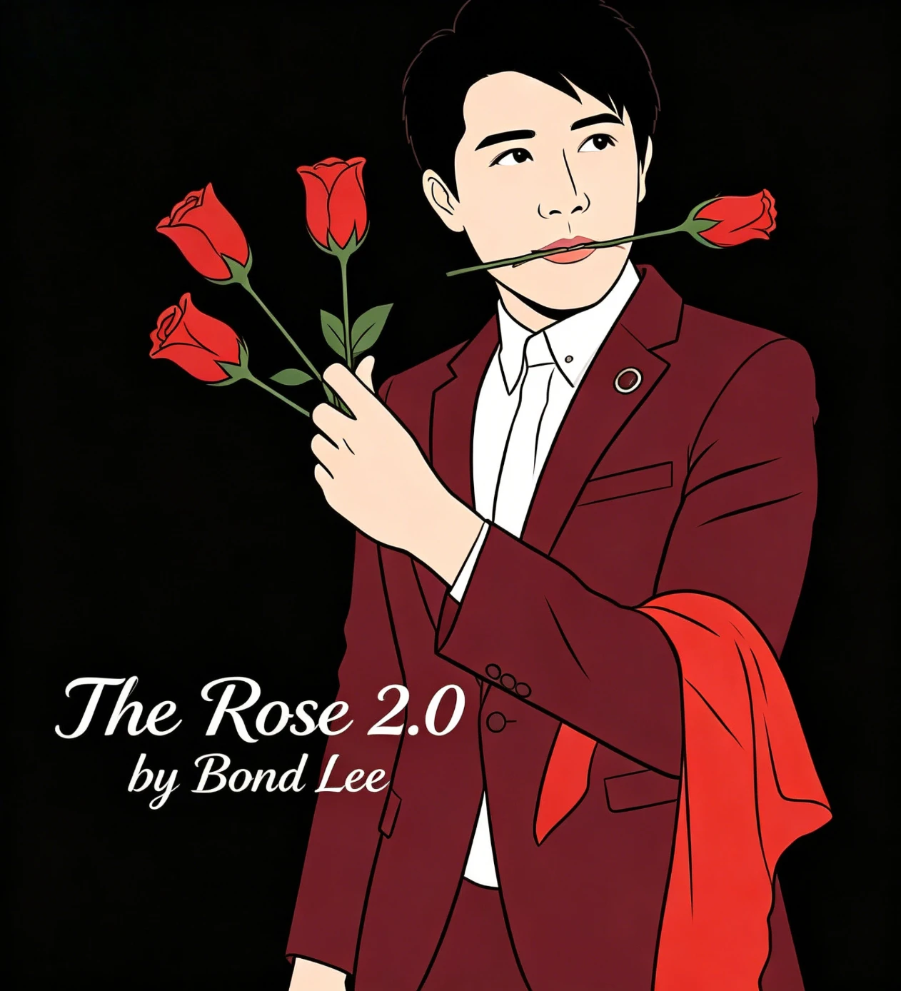 The Rose 2.0 de Bond Lee Fire Rose, Accesorios de Magia de 1 a 4 Etapas, Trucos de Magia de Cerca, Mentalismo, Magia, Ilusiones, Gimmicks, Magician