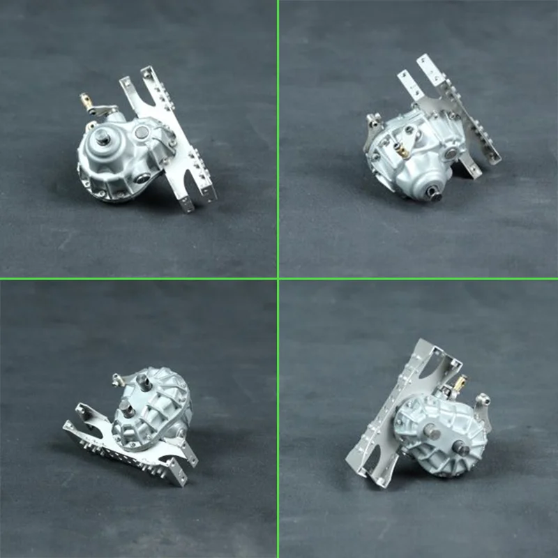 Boîte de transfert différentiel de Simulation en métal, pour camion Tamiya RC 1/14 SCANIA 770S R620 VOLVO BENZ Arocs MAN TGX, accessoires de voiture