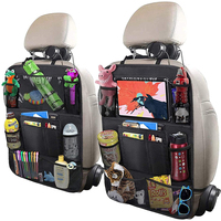 Car Backseat Organizer Storage with Touch Screen Tablet Holder Auto Storage Bag Cover Car Seat Back Protectors Car Accessories