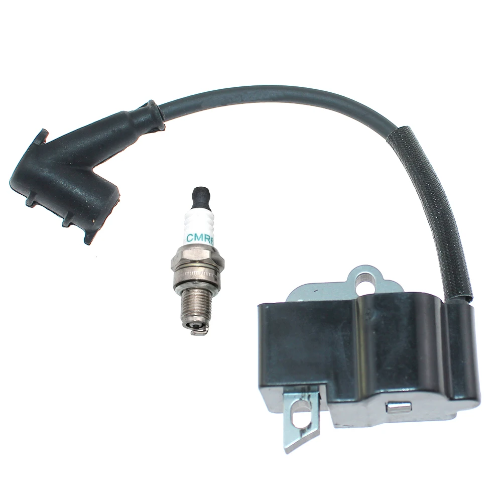 

Ignition Coil For Stihl FC56C FC56 FS40 FS40R FS50 FS50R FS56 FS56R HT56C KM56 KM56R KM56C-E KM56C-E KM56RC-E Z 4144 400 1303