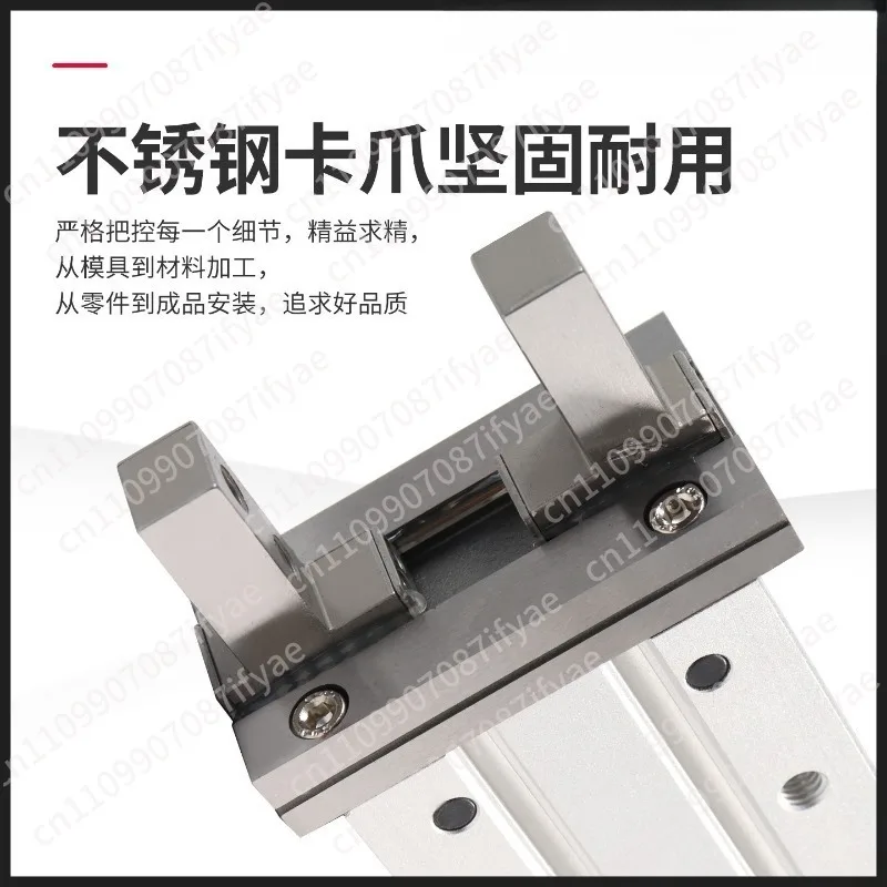 SMC Pneumatic Finger Cylinder MHZ2-16D Small Parallel Mechanical Jaw 10D view 4