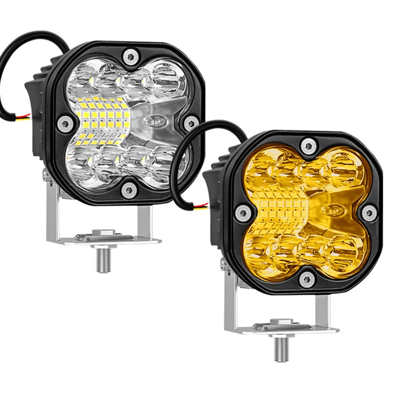 

3 inch Led Work Spotlights 12V 24V Headlights Flash Work Light 3'' Fog Lights Driving for Car Truck 4x4 Off Road ATV Motorcycle