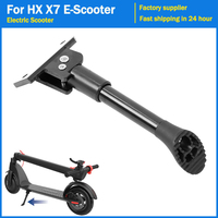 Foot Support kickstand Electric Scooter Parking Stand For HX X7 kickscooter Parking Bracket Tripod Side Foot Brace Accessories