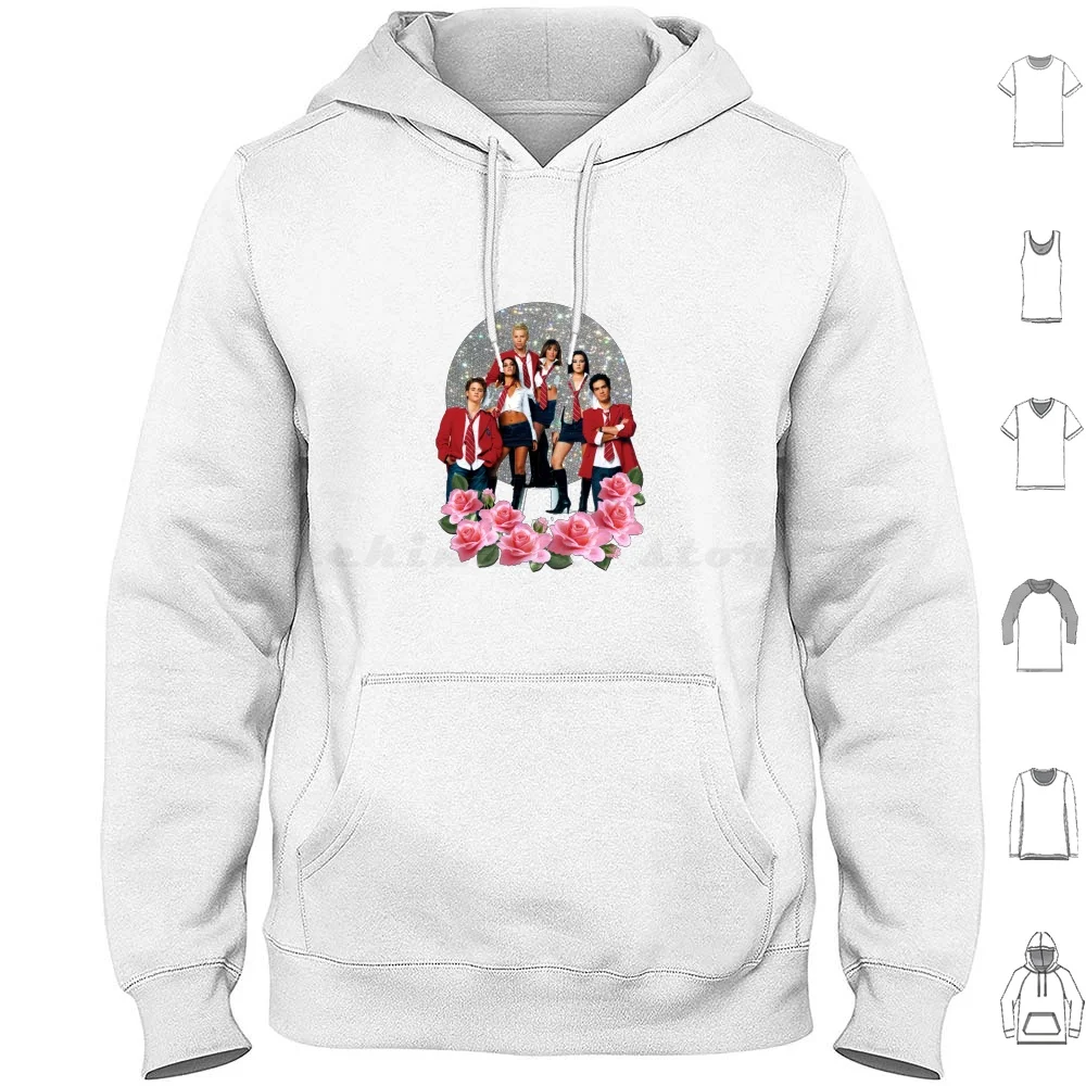 Untitled Hoodie Cotton Long Sleeve Rbd Fashion Girl Boy Case Pop Case Diva Case Boy Case Girl Pop Vintage Fun Pop