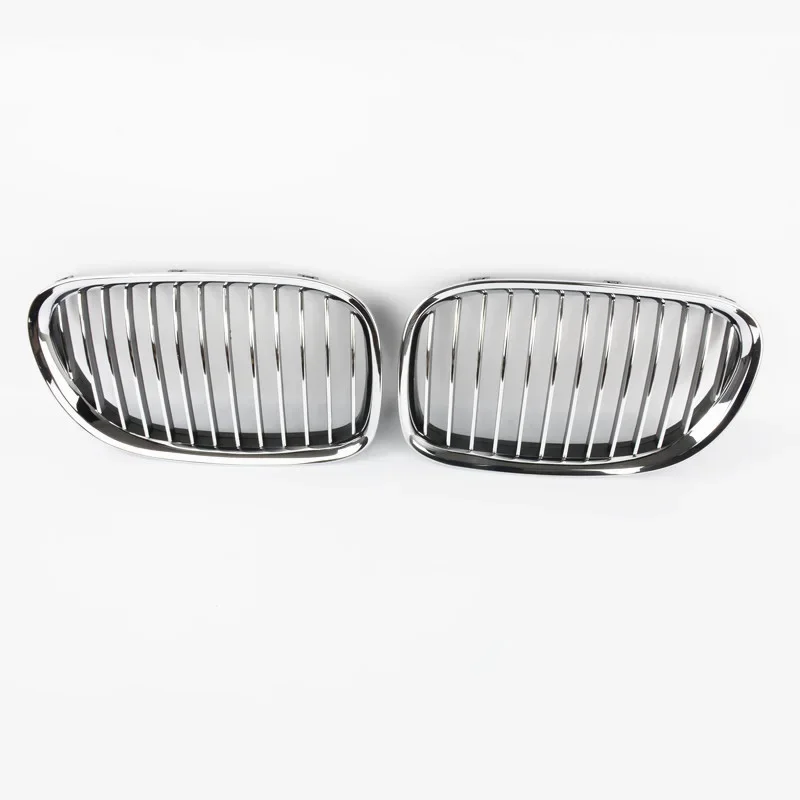 Gloss Silver Front Kidney Grill for BMW 7 Series F02 730i 735i 740i 745i 750li 760li
