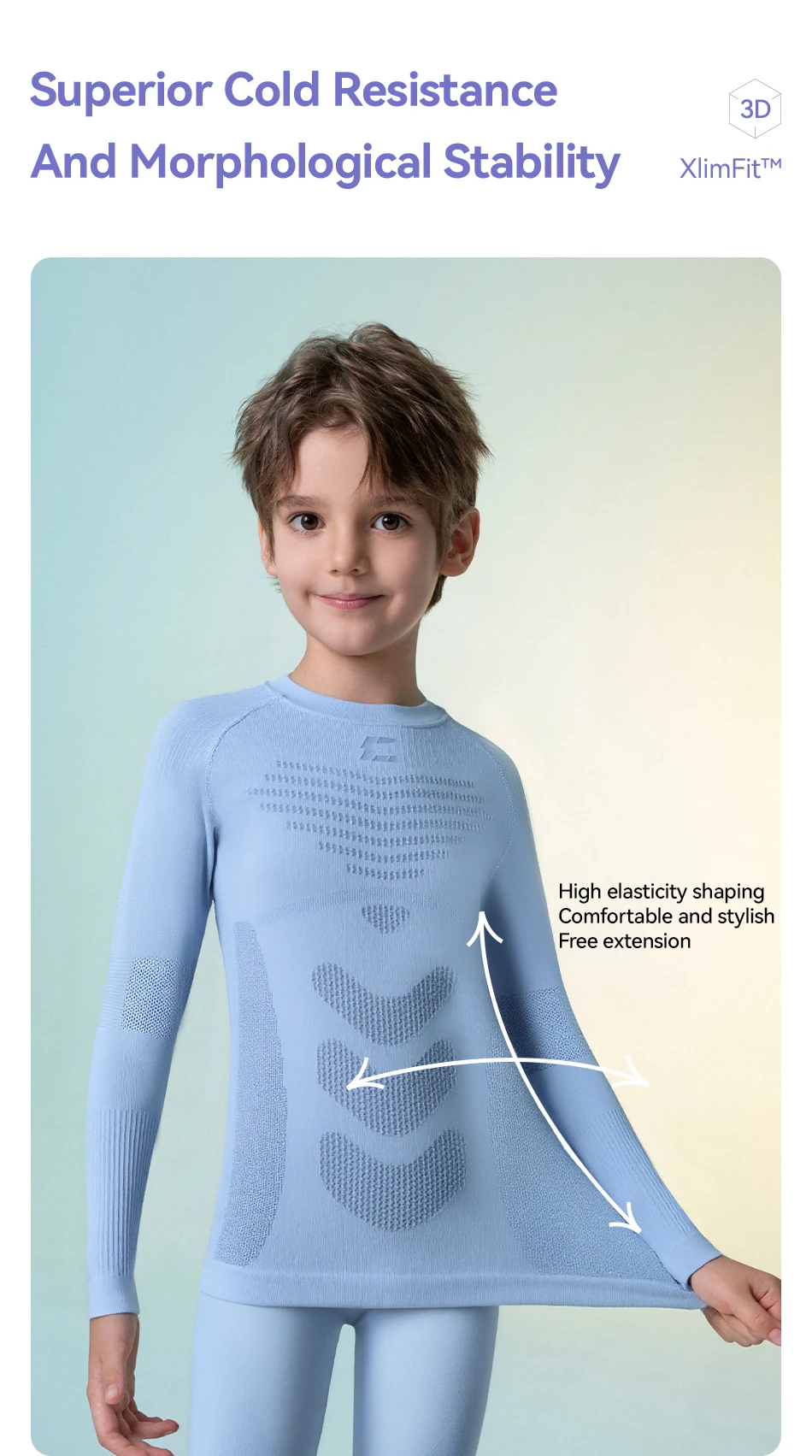 COPOZZ Ski-Thermo-Unterwäsche-Set für Mädchen und Jungen, Kinder, Winter, Outdoor, schnell trocknend, weich, solide, neues Ski-Kleidungsset, Sport – Detail 18