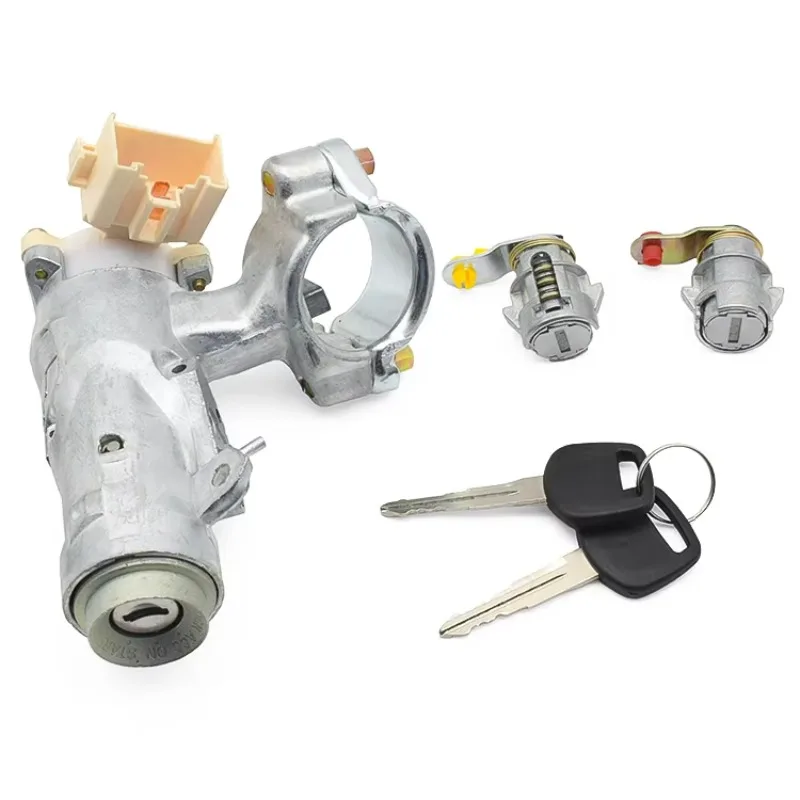 Good Quality Car Ignition Switch Assembly with 2 Keys & Bracket 45020-38-1 45020-12-11 for T-oyota C-orolla R-VA4 1998- 2002