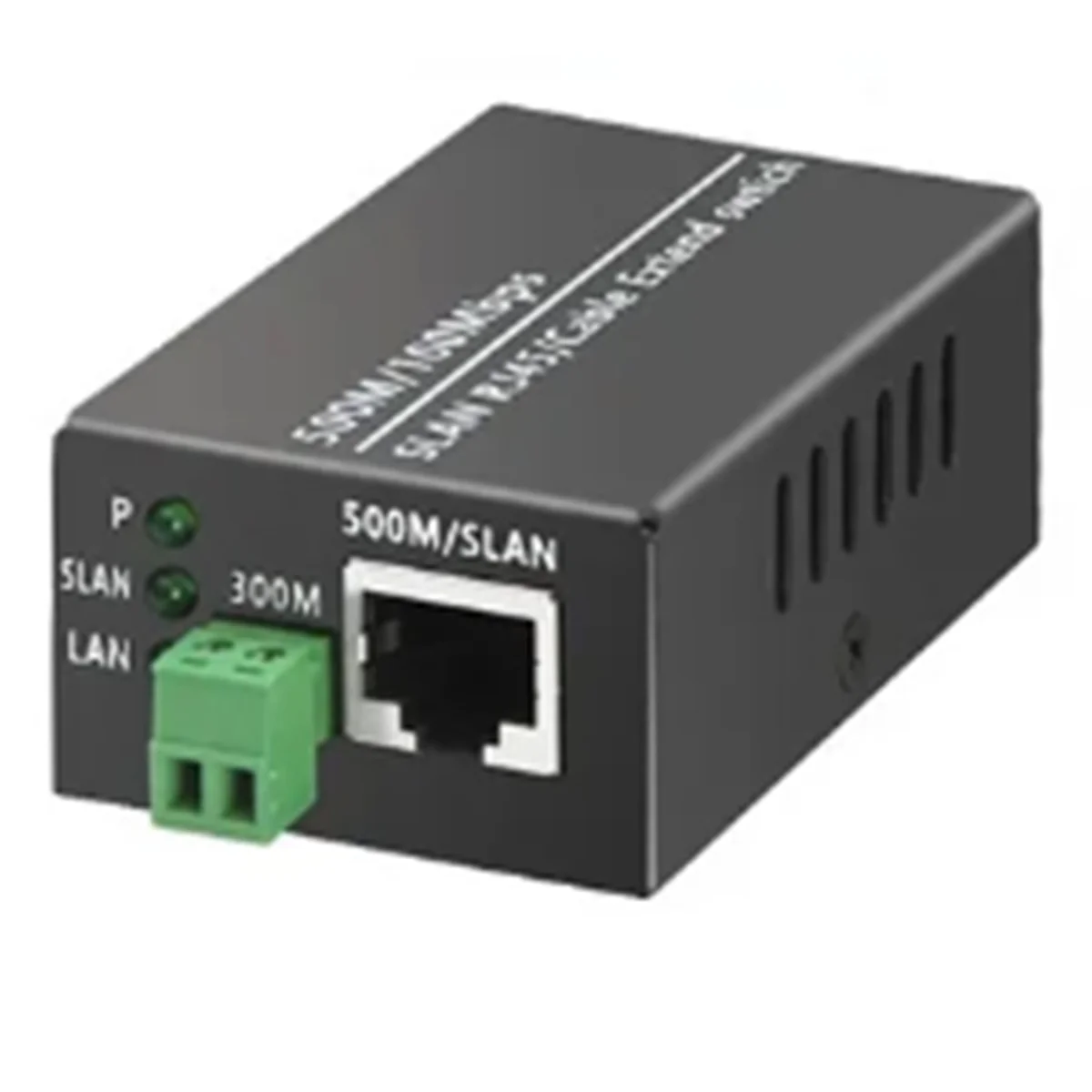 1 Stuks Ethernet Ip Extender Over Coax Hd Netwerk Kit Eoc Coaxiale Kabel Transmissie Extender Voor Beveiliging Cctv Camera 'S (A)