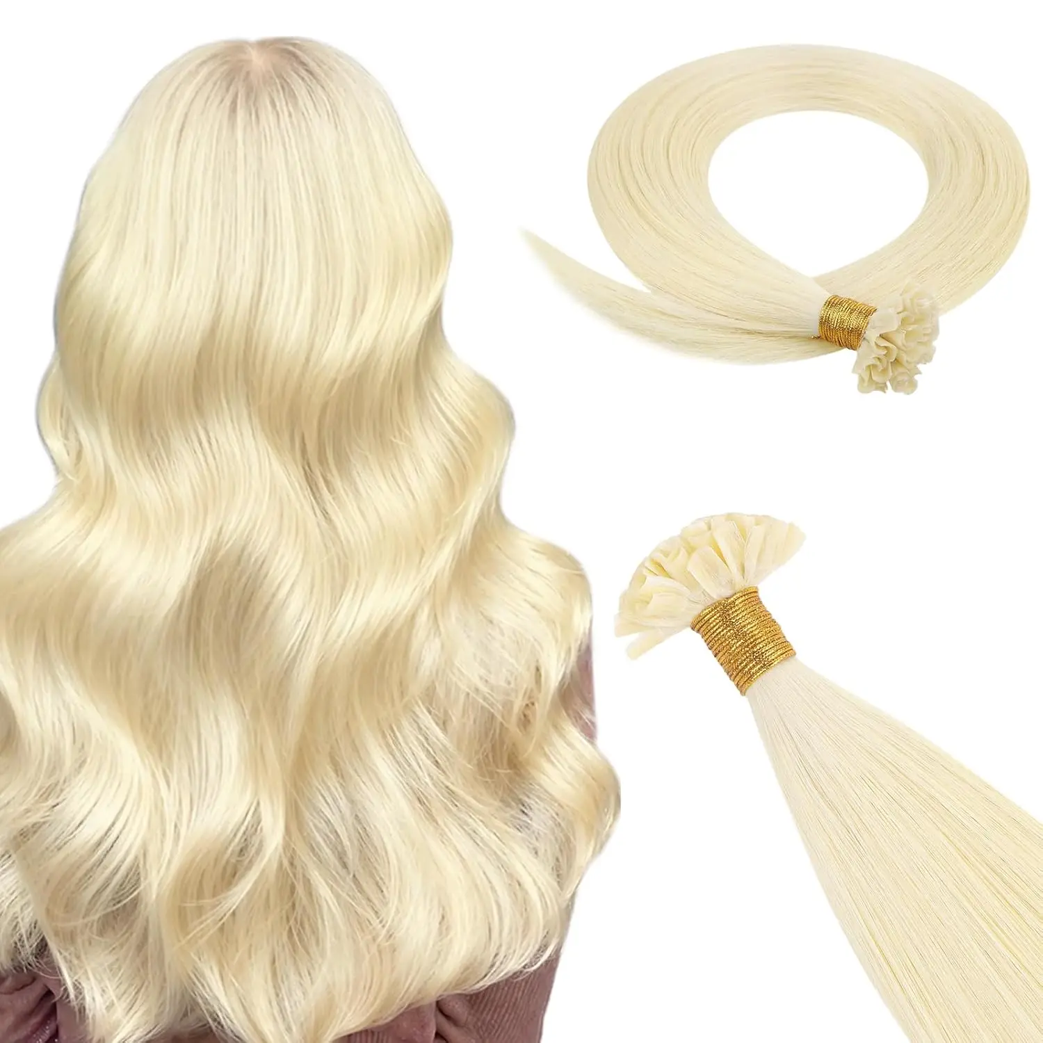 

Наращивание волос Remy Human Hair с U-образными кератиновыми кончиками, прямые, базовые пряди, 100% натуральные волосы Remy, прямые пряди для наращивания с U-образными кончиками