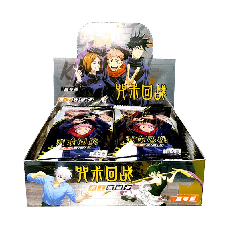 

Wholesale New Jujutsu Kaisen Collection Card 1m01 Japanese Anime Booster Box Doujin Kid Toys And Hobbies Gift Game Collect Card