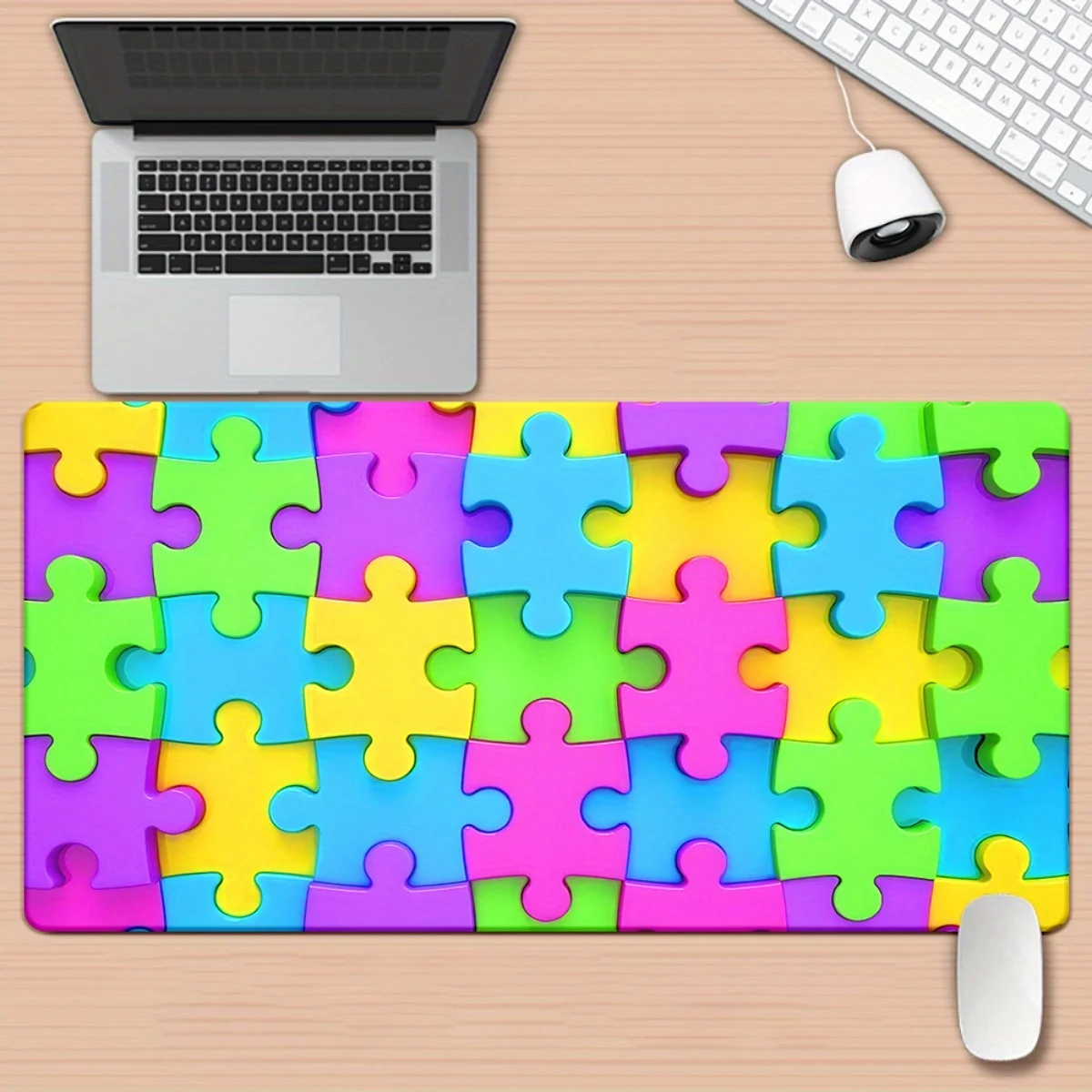 Brand XXL Mousepad Iron Art Desk Mat High Definition Color Pattern Pad Multifunctional Gaming Keyboard Mouse Office Use Ideal Gi