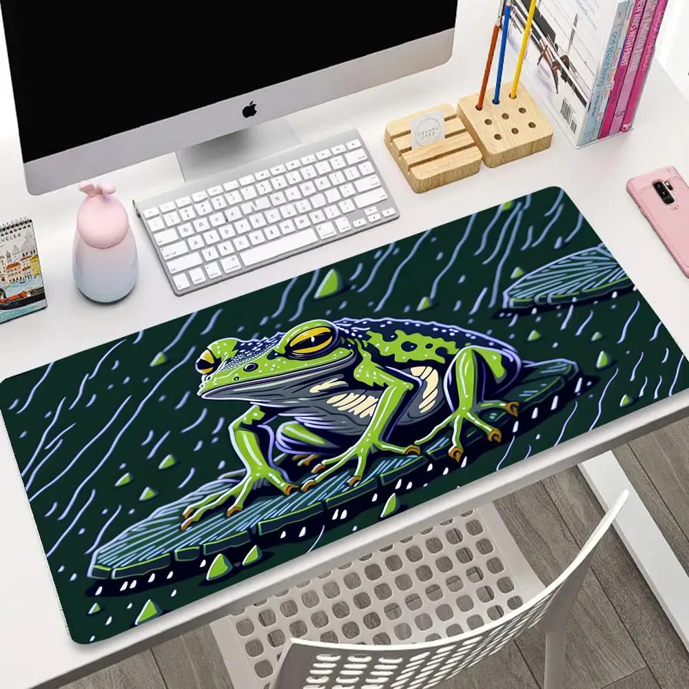 

Коврик для мыши One Frog HD Printing подходит для игр и компьютеров, офисов, ноутбуков, настольных ковриков из натурального каучука XXL.
