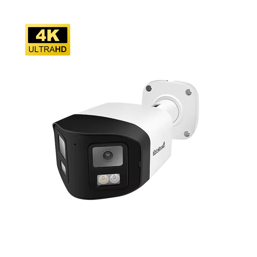 JideTech 8MP Dual-Lens Camera 32:9 ultra-wide Screen 170 Wide-angle POE Security Camera