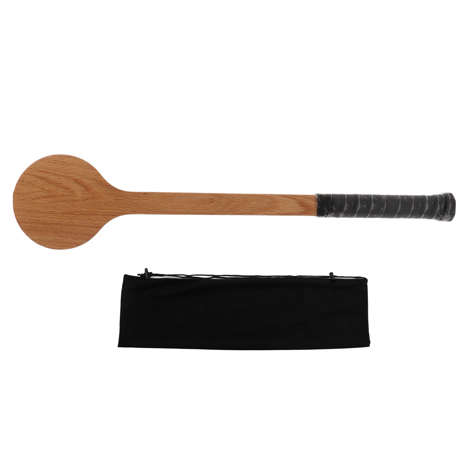 

Wooden Tennis Pointer Spoon - Sweet Spot Trainer for Swing Practice, 60cm with Storage Bag, Ideal for All - Level Tennis Players