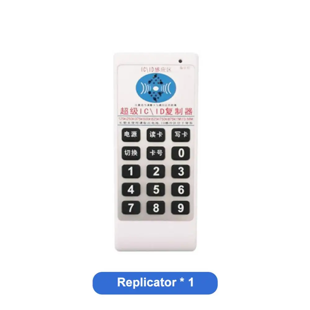 Handheld RFID IC/ID 125KHz 13.56MHz Reader Writer Copier Duplicator  Access Control Card Duplicator