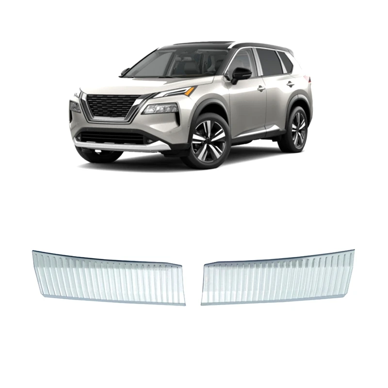 

Car Rear Bumper Door Sill Trunk Guard Protector Panel Trim For Nissan X-Trail X Trail / Rogue T33 2021 - 2024