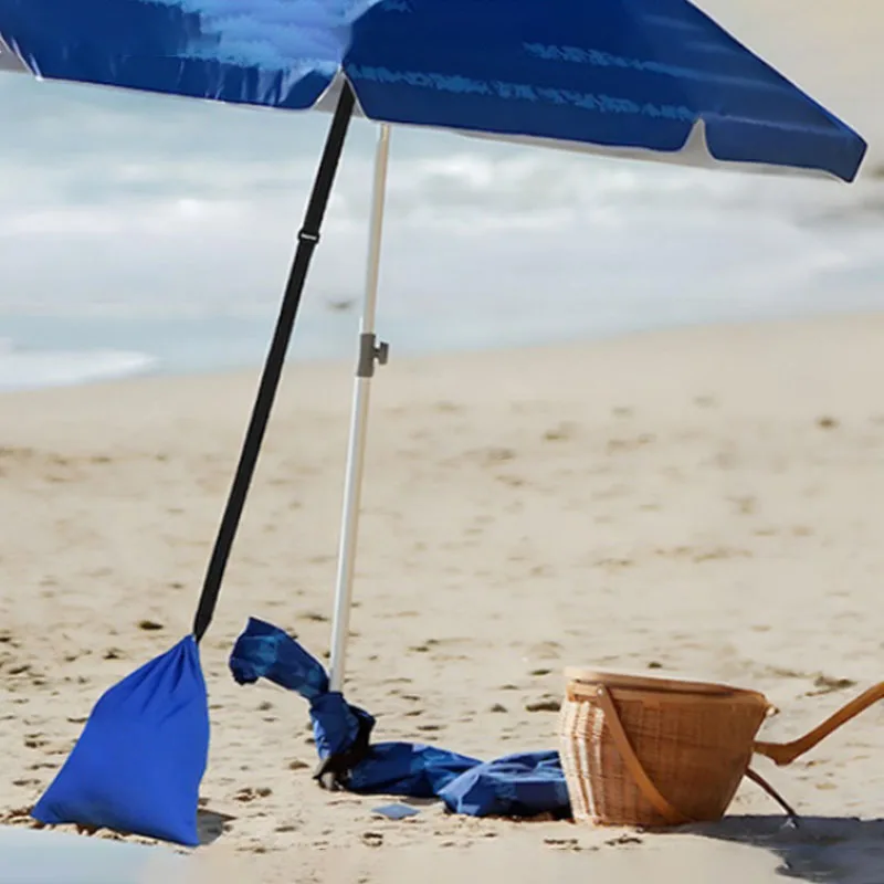 Sandbag For Canopy Legs Beach Umbrella Anchor System Sand Filled Weight Bag To Stabilize Canopy Frame In Breezy Conditions