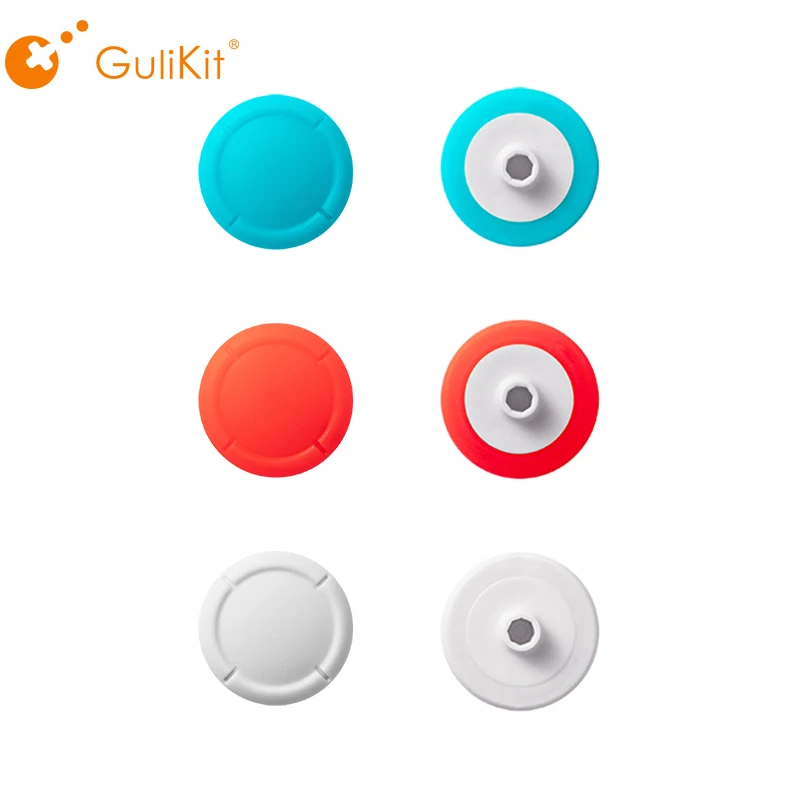 Tapa de repuesto de Joystick GuliKit Hall para JOY-CON NS42T, reparación de soporte de tapa para Nintendo Switch Oled/Switch Cap