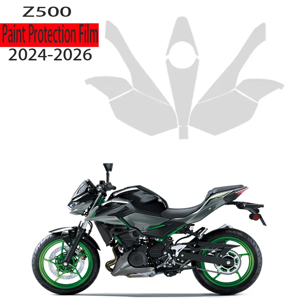 

Z500 TPU Paint Protection Film for Kawasaki Z500 Tank Scratch Guard & Fairing Protection Film Motorcycle Paint Protection